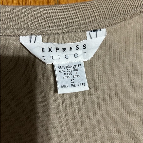 Vintage Express Womens Beige Button-Down V-Neck Sleeveless Maxi Dress Size Small - Picture 7 of 10